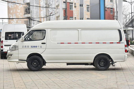 LHD Dongfeng EV Vans de passageiros 250km alcance de condução