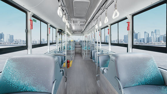 KINLONG 5G Pure EV City Bus Electric Public Bus 12M 28 lugares
