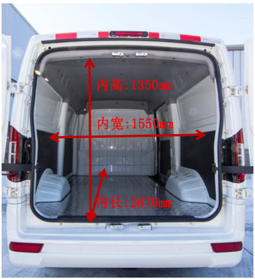11 lugares Mini Dongfeng Van Elétrico 30kw 70kw Motor
