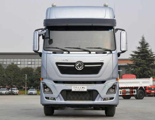 DONGFENG 6x4 CNG Semi camião Tractor Trailer Euro 3 Nível de emissões