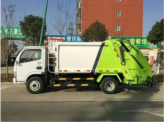 5.5 Cbm Tipo de combustível Carrinho de lixo Carrinho de lixo Carregador de lixo com carregador traseiro