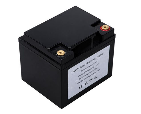 Ciclo profundo 12V 50AH Bateria de armazenamento de energia Lifepo4 Bateria de lítio